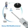 Rosca M8 multifuncional da sex machine, compatível com disco de ventosa, conector rápido e adaptador 3XLR