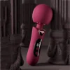 Cetro Wand vibrador massageador de cabeça grande apoiado em cena escura