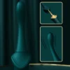 Cabeca curva de ponto G destacavel do vibrador de ponta fina