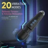 20 modos de vibração e 8 intensidades do wand vibrador Prime