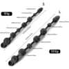 Comparação entre os tamanhos S de 35,5 cm e L de 42 cm do anal beads vibratório Rosário