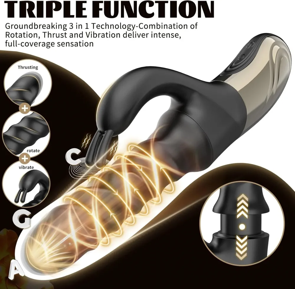Botões de controle de thrust rotação e vibração do vibrador Vórtice