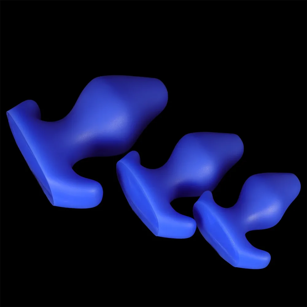 Três plugs Blue Warden com base anchor em T