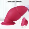 Silicone flexível do Crimson Throne e a suction cup que prende a peça no chão