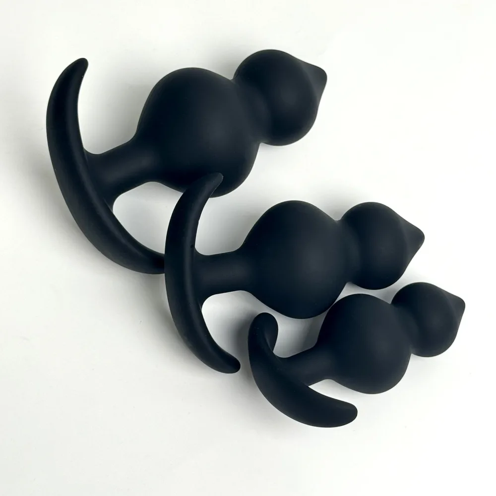 Plugs Discipline Pearls P, M e G com bulbo duplo