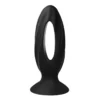 Abertura central e relevo em espiral do plug anal oco Keyhole