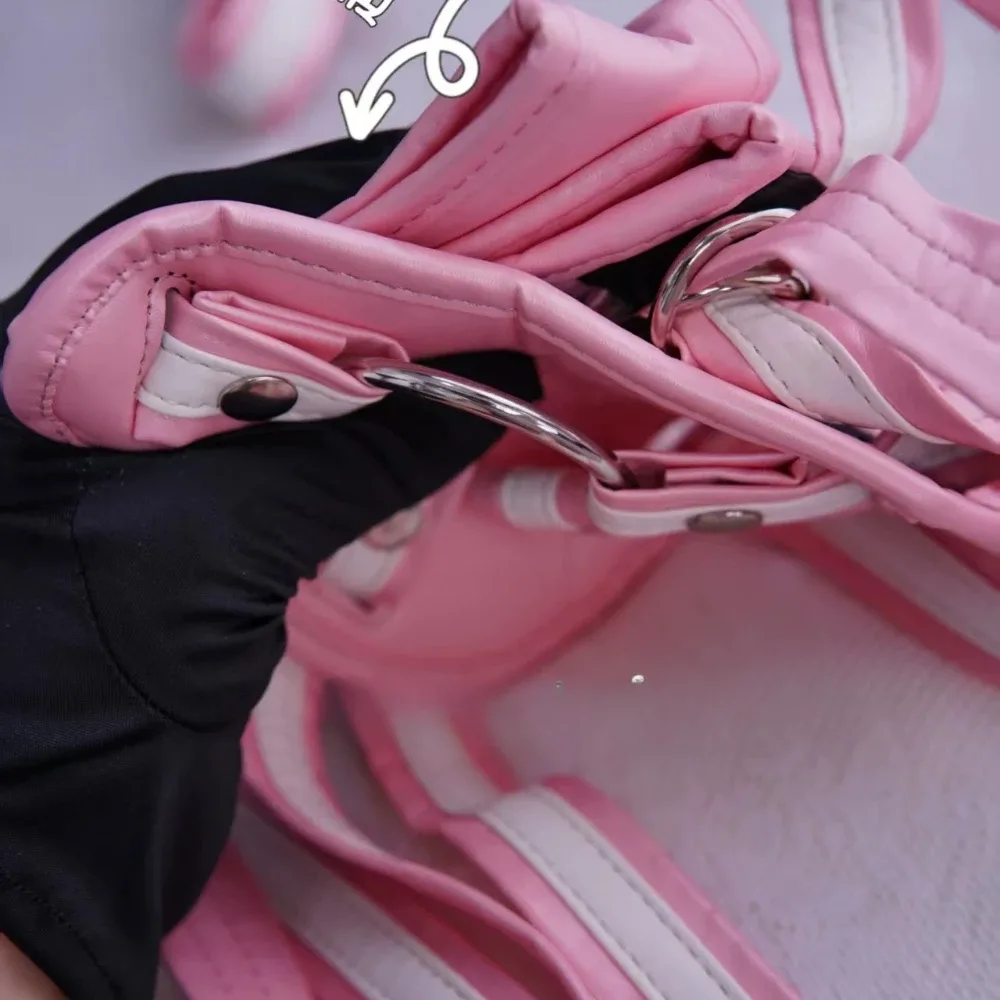 Strapon harness Imperatriz detalhe da cintura acolchoada com argola D