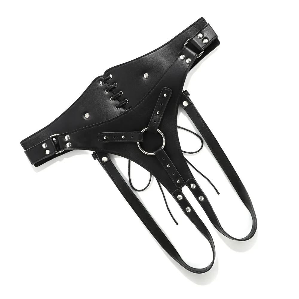 Harness Corsetière de lado com tiras de perna