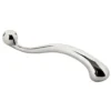 Dildo metal pesado: acabamento espelhado do aço inox maciço