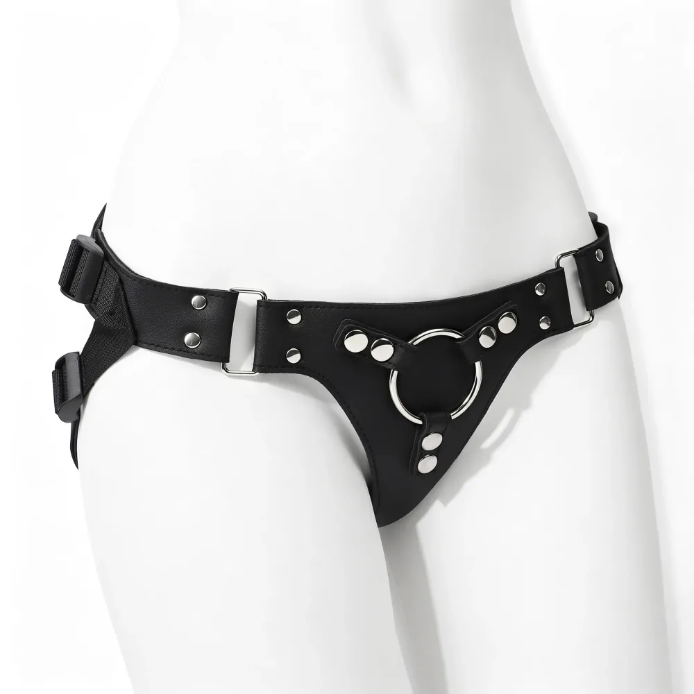 Strapon harness Domina com O-ring vista lateral