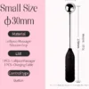 Ficha da versão pequena: esfera de 30 mm, 27 cm de comprimento e 131 gramas