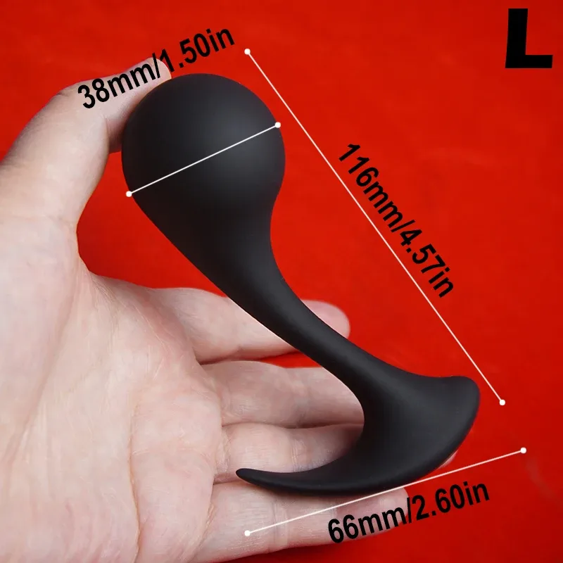 Obedience Plug: plug anal de próstata tamanho G com esfera de 3,8 cm