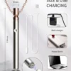 Medidas de 110 mm por 10 mm e cabo magnético USB que carrega em tomada, power bank ou computador