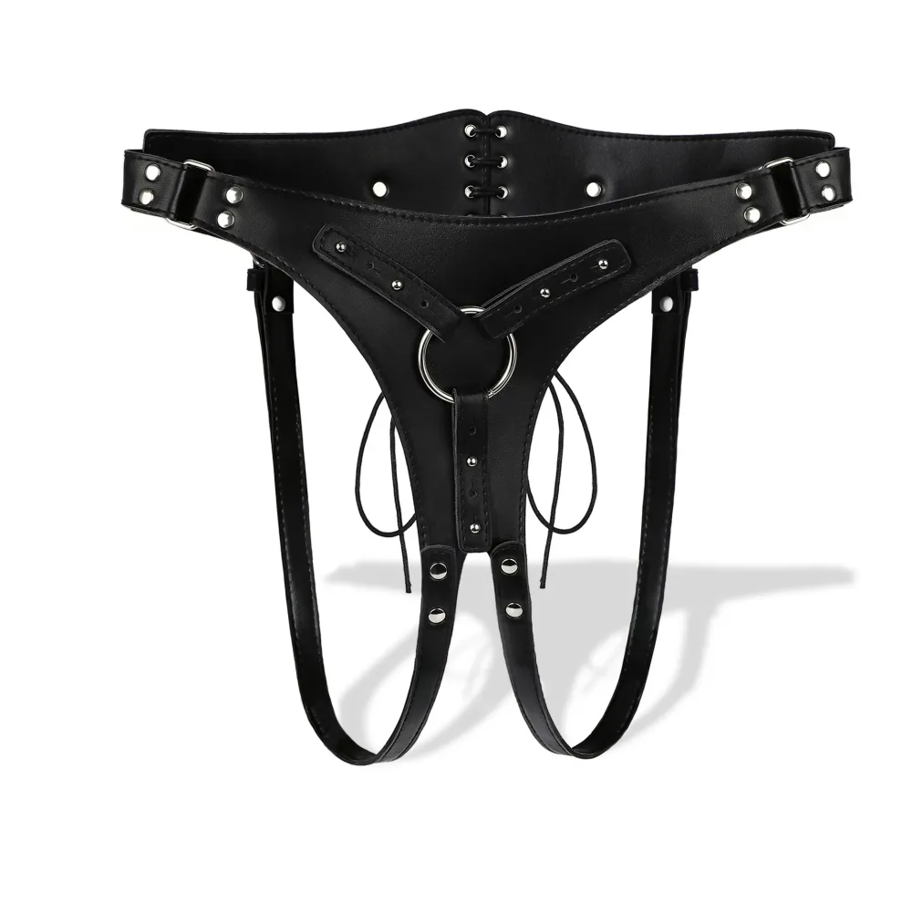 Strapon harness aberto com O-ring de 3,8 cm e tiras