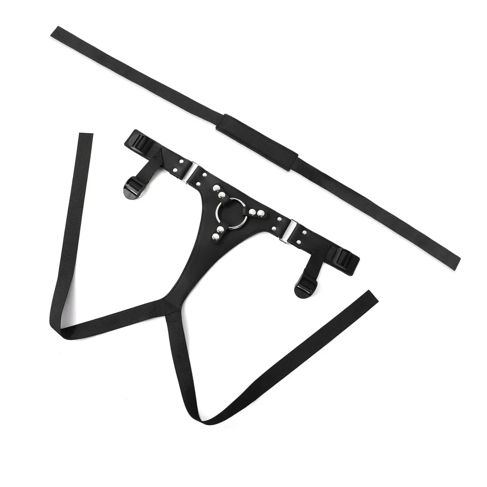 Strapon harness com cinto separado e tiras de perna